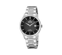 Festina Armbanduhr F20067/6 – Quarz, Swiss Made, Edelstahl, Silber, Herren, mit Datum