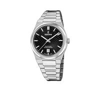 Festina Swiss Made Herrenuhr Analog aus Edelstahl 316l Silberfarben
