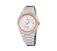 Festina Swiss Made Mens Rose Gold PVD-Plated Watch with Steel Bracelet F20036/1