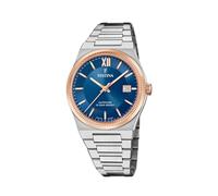 Festina Swiss Made Mens Rose Gold PVD-Plated Watch with Steel Bracelet F20036/2