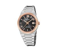 Festina Swiss Made Mens Rose Gold PVD-Plated Watch with Steel Bracelet F20036/3