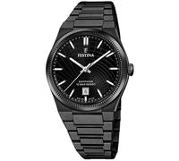Festina Montre Rive Swiss Made Acier Noir