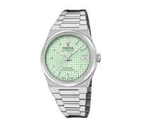 Festina Swiss Made Uhr Automatik Damen aus Edelstahl 316l Silberfarben