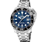 Festina Herrenuhr F20043/2 Swiss Made COSC Automatik 47 mm Saphirglas Edelstahl 316L