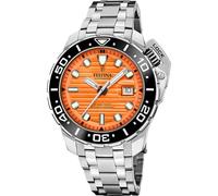 Festina Herrenuhr F20043/3 – Swiss Made COSC Automatik, Saphirglas, Edelstahl 316L, 47 mm