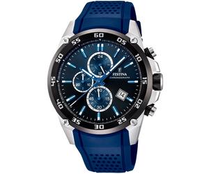Festina The Originals F20330/A - Herren - 47 mm - Quarz - Mineralglas