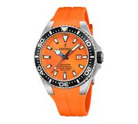 Festina the originals quarz orange herren uhr mit orange zifferblatt und silikon armband one_size Orange