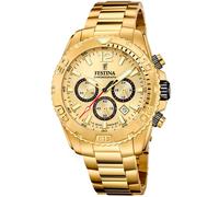 Festina F20684/1 Herrenuhr Chronograph Goldfarben
