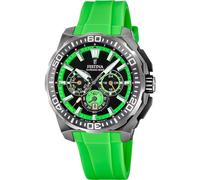 Festina Uhr 2025 Herren Chrono Bike F20725/3 Chronograph Grün, Grau, Orange