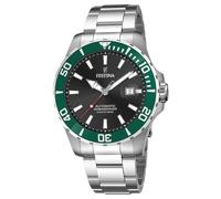 Festina Uhr Automatik Herren aus Edelstahl 316l Silberfarben