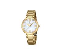 Festina Uhr Für Damen F16938/2 Mademoiselle 2n18 golden Edelstahl Case SilberEdelstahl Band