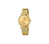 Festina Uhr Für Damen F20023/2 Swiss Made Gold Edelstahl Case GoldEdelstahl Band