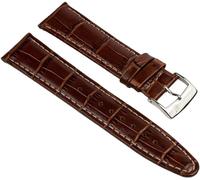 Festina Uhrenarmband Leder 21mm Braun Kroko-Optik F16372/3