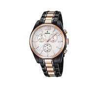 Festina Unisex-Armbanduhr Chronograph Quarz Edelstahl beschichtet F16856/1