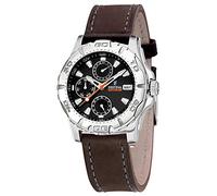 Festina Unisex Erwachsene Digital Quarz Uhr mit Leder Armband F16243/C