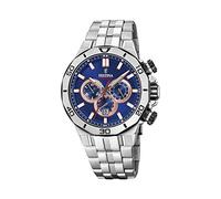Festina Unisex ErwachseneArmbanduhr Chronograph Quarz Edelstahl F20448/1