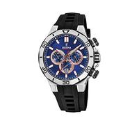 Festina Unisex ErwachseneArmbanduhr Chronograph Quarz Silikon F20449/1