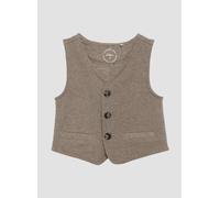 Festive Weste aus Sweatstoff 80 braun 2160112.85A3.80