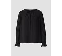 s.Oliver Festliche Bluse mit Plissee-Ärmeln