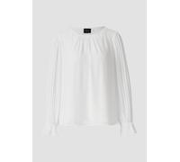 Festliche Bluse mit Plissee-Ärmeln 48 creme 2173180.0200.48