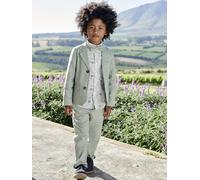 Festliche Jungen Chinohose, Bundweite verstellbar salbeigrün Gr. 122 von vertbaudet