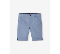 Festliche Jungen Shorts, Bundweite verstellbar blau Gr. 128 von Vertbaudet