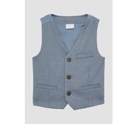 Festliche Weste mit feiner Struktur 110 blau 2156855.5409.110