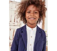 Festliches Jungen Sakko blau Gr. 140 von vertbaudet