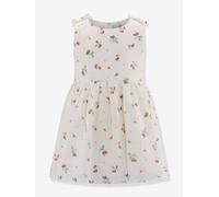 Festliches Kleid mit Erdbeermuster Mädchen Happy Girls wollweiß Gr. 116