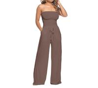 Festliches Outfit Damen, Jumpsuit Sommer Hochzeit Elegant Overall Einteiler Playsuit Anzug Party Jumpsuits Romper Hosenanzug Festlich Festival Outfits Kleidung Elegante Jumpsuits Für Damen