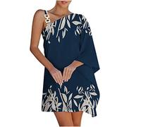 festliches Sommerkleid Kleid Silvester Kleider Herbst 2022 cocktailkleid blau unterröcke Damen schwarz olny Kleider Paillettenkleid schwarz Adler Kleider Gudrun sjöden Kleider hochzeits(C-Marine,XL)