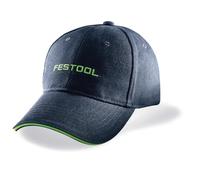 Festool Baseball Cap - Offizielles Merchandise mit Logo-Stickung | Strukturiertes Basecap in Navy-Blau mit grünem Streifen und Weitenverstellung
