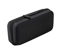 Festplatten-Schutzhülle, Elektronik-Aufbewahrungstasche, Laptop-Zubehör-Organizer, stoßfestes, wasserdichtes Material, verstellbarer Griff, Reisegebrauch, 20 x 10 x 5 cm, Schwarz, 1 Stück