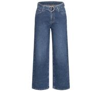 Feuervogl Flora | Wide Leg | High Waist | Ankle | Hemp Denim Medium blue 34