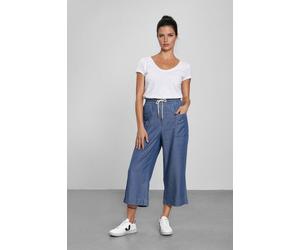 Feuervogl fv-Mar:tha Jogpants | Wide Leg | Cropped | Rubber Waistband | Light Blue Light Blue 38