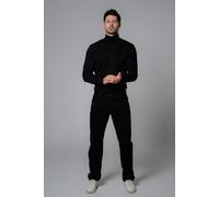 Feuervogl fv-Mi:lo Straight Cut | Medium Waist | Stay Black Denim black