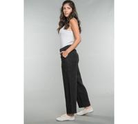 Feuervogl Leinenhose Mala Jogpants VERKÜRZT black-black 40