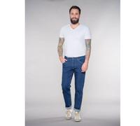 Feuervogl Slim Fit / Mid Rise Jeans Finn classic blue