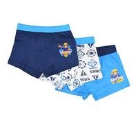 Feuerwehrmann Sam Jungen Retro Boxershorts, 3er Pack, Mehrfarbig (122/128)