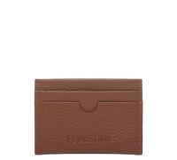 FEYNSINN kleine Kartenetui flach mit RFID Schutz echt Leder - kleine Geldbörse Kreditkartenhalter ADA - mit münzfach kreditkartenetui - Ledergeldbeutel Herren Damen braun handgefertigt