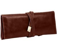 FEYNST Leder Federmäppchen Federmappe Mäppchen Schlamperrolle Stiftemappe Griffelmappe Uni Büro Stifttasche Vintage