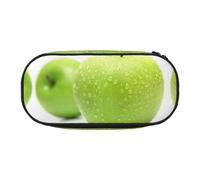 FEYUNYAN Federmäppchen mit großem Fassungsvermögen, ästhetisch, auslaufsicher, aus Segeltuch, mit Reißverschluss, Cyan-Frucht-Federmäppchen für Damen und Herren, leichtes tragbares