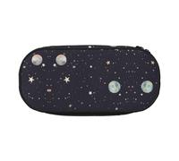 FEYUNYAN Federmäppchen mit großer Kapazität, ästhetisch, auslaufsicher, Segeltuch, mit Reißverschluss, Galaxie-Federmäppchen für Damen und Herren, leicht, tragbar, Schreibwaren, Federmäppchen für