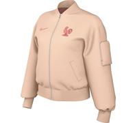 Fff Essential Nike Football Oversize-Bomberjacke Für Damen, Washed Coral/Light Madder Root/Bleached Coral, HJ4437-664, S