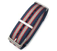 FFHAO 20 mm 22 mm Nylon Nato WatchBand Special For Omega watch Seamaster 007 Commander Soft Canvas Fabric Strap, 22 mm, Achat