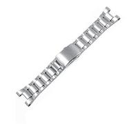 FFHAO Ersatz Uhrenarmband für Casio G-SHOCK GST-W300 W400 GST-B100 GSHOCK Edelstahl 3 Perlen, With Logo, Achat