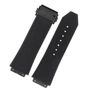 FFHAO FKM Fluorosilicone Uhrenarmbänder Für HUBLOT BIG BANG Silikon 25 * 17mm 26 * 19mm Wasserdicht Herren Uhrenarmband Kette Uhr Gummi Armband Wristband, 26-19mm, Achat