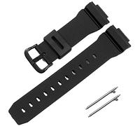 FFHAO Für GM-2100, GM-S2100, GA-2100 Uhrenarmband-Zubehör GM-5600/GA5600 Silikon-Uhrenarmband Herren Sport wasserdicht(Black black)