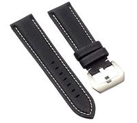 FFHAO Kohlefaser-Nylon-Uhrenarmband für Panerai Hamilton TAG Omega Heuer, 20 mm, 22 mm, 24 mm, 26 mm, 22mm, Achat