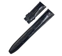 FFHAO Leder Echtes Rindsleder Armband Für IWC Portugieser Porotfino Familie PILOT'S Uhren 20mm 21mm 22mm Uhrenarmband Faltschließe, 22 mm, Achat